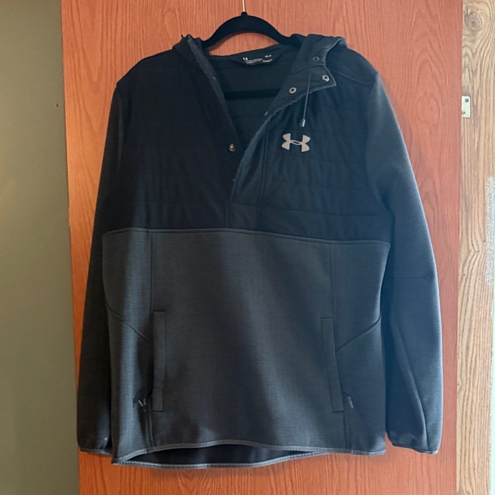 Under Armour Men's Black and Gray Performance Jacket